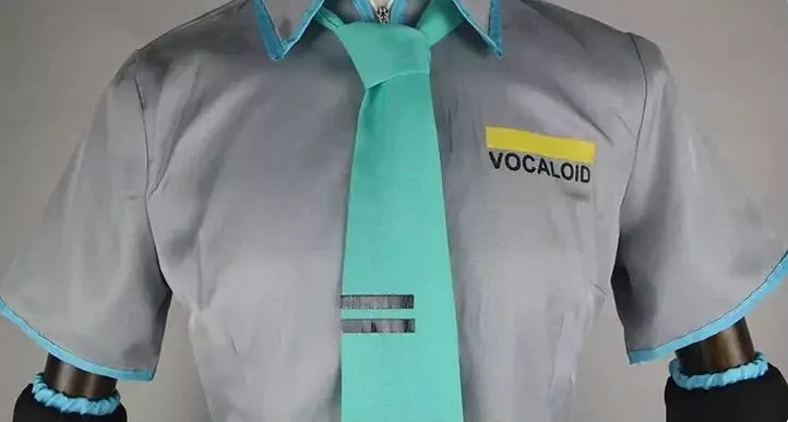 Hatsune Miku Vocaloid Male Grey Cosplay Costume | Anime Outfit