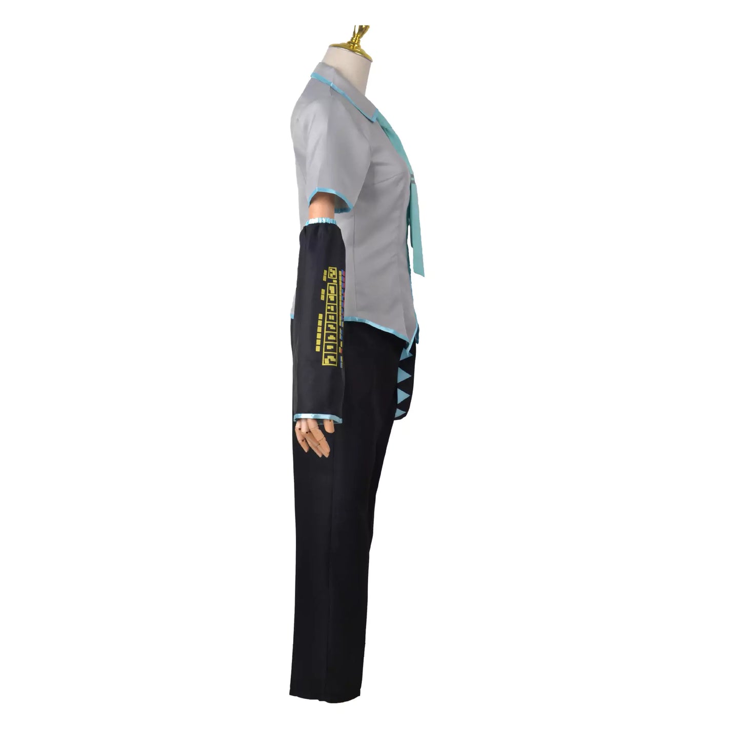 Hatsune Miku Vocaloid Male Grey Cosplay Costume | Anime Outfit