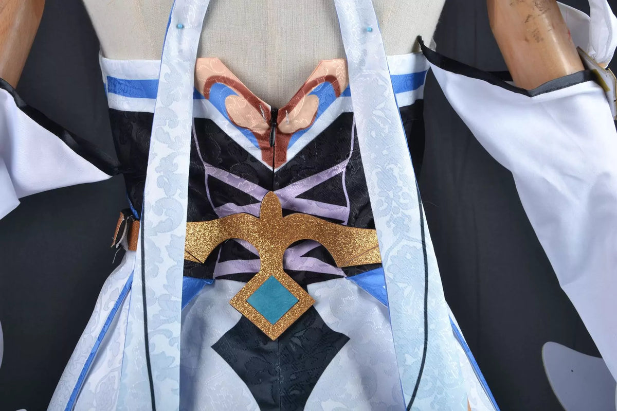 Genshin Impact Traveler Lumine Cosplay Costume – Gaming Outfit – photo 11 of 14