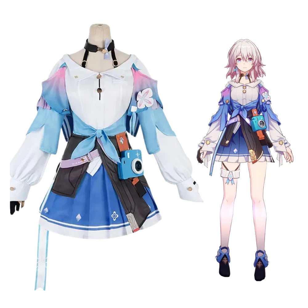 Costume de cosplay Honkai Star Rail du 7 mars | Tenue de jeu