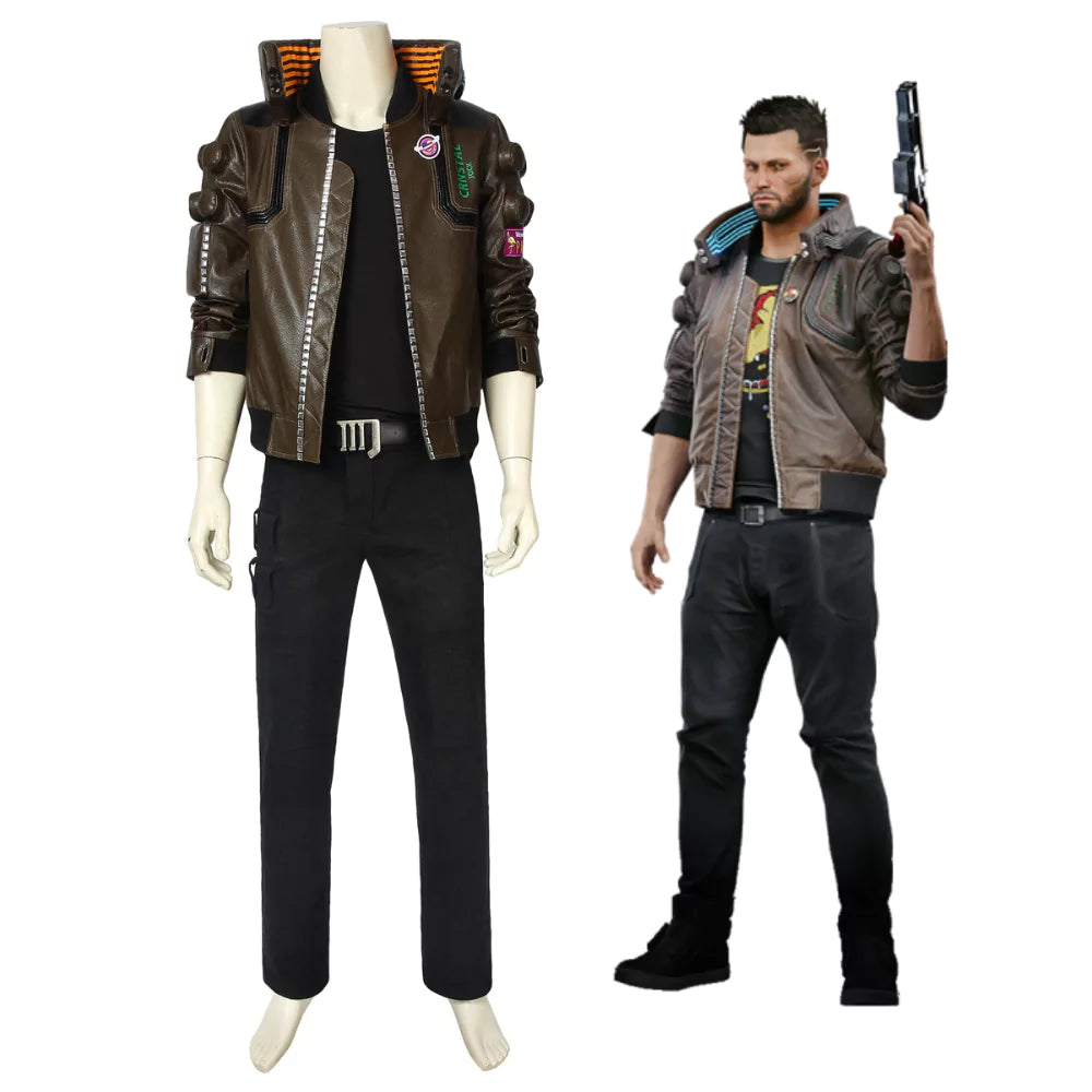 Cyberpunk 2077 V Male Cosplay Costume | Gaming Outfit