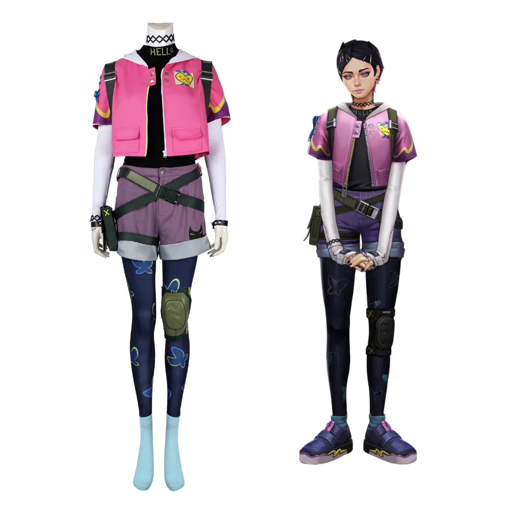 Costume de cosplay de Valorant Agent Clove | Tenue de jeu