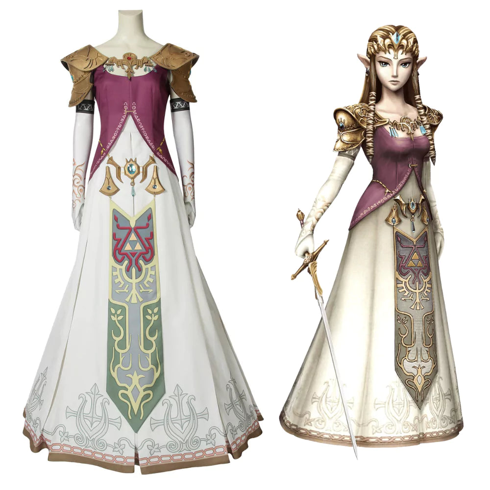 The Legend of Zelda Princess Cosplay Costume – Gaming Outfit – Ace Cosplay