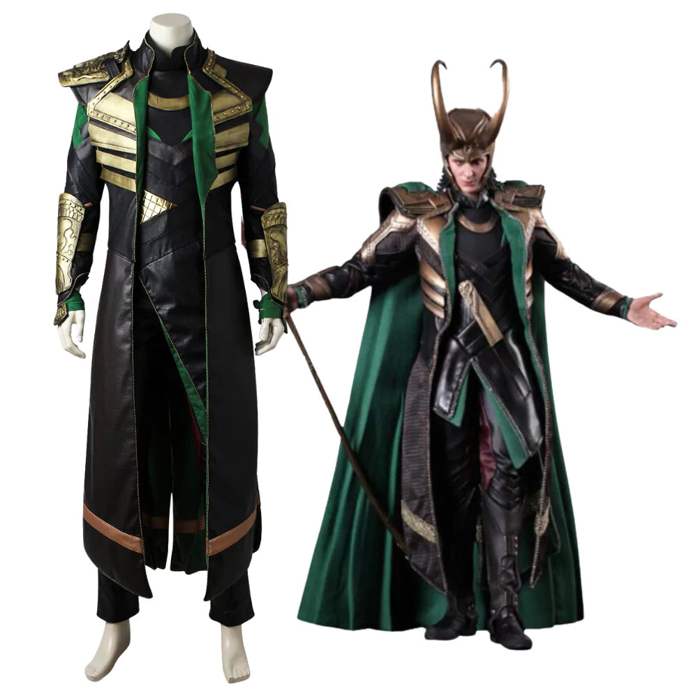 Thor 2 Loki Cosplay Costume | Marvel Outfit