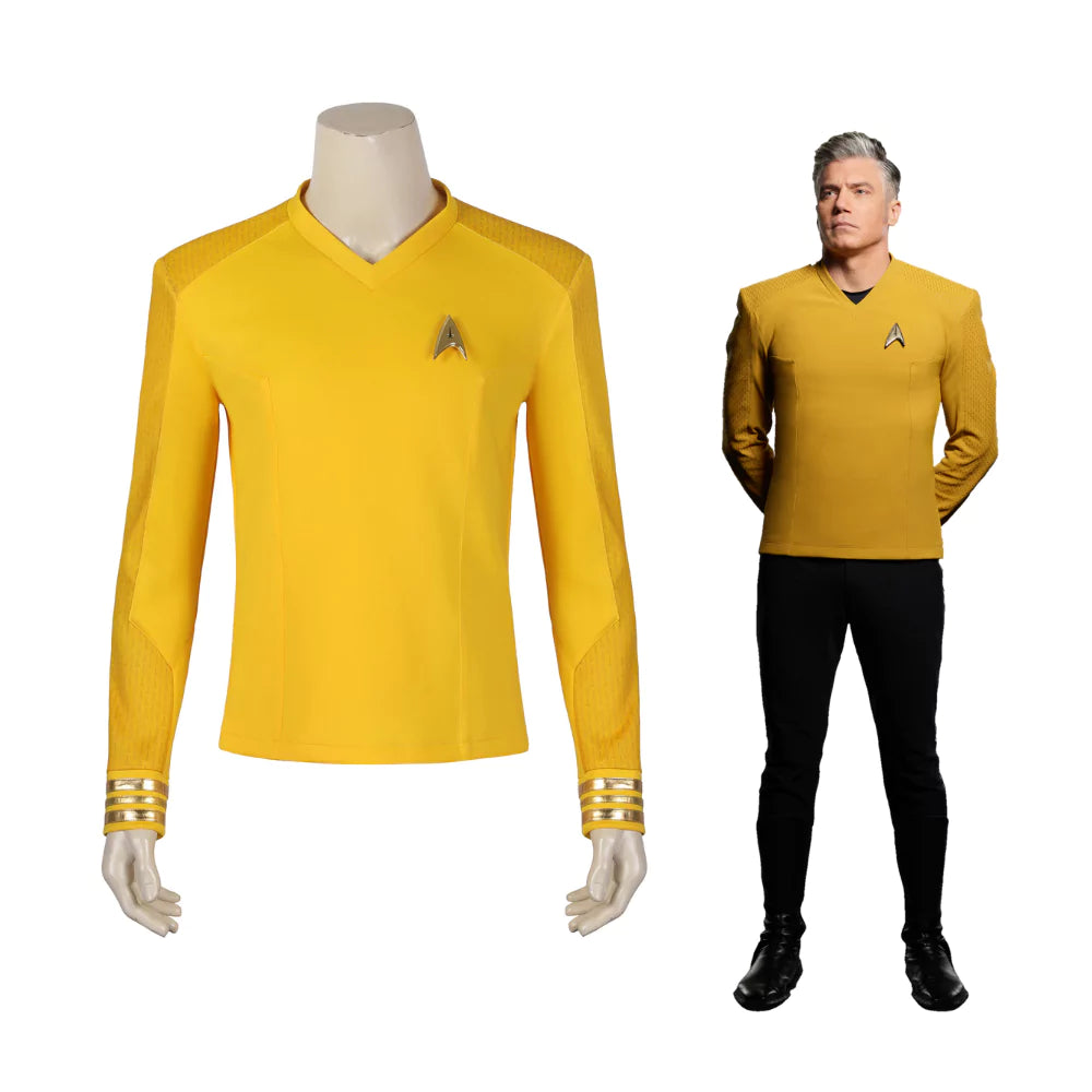 Star Trek: Strange New Worlds: Christopher Pike Cosplay-Kostüm | TV-Outfit