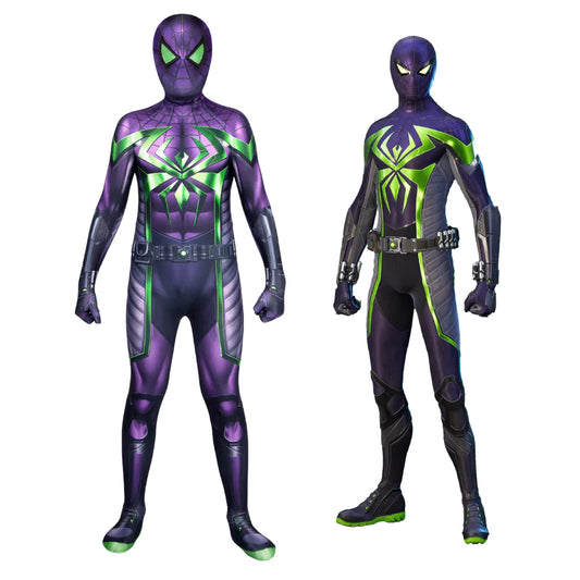 Spider-Man Purple Reign Cosplay-Kostüm für Kinder | Marvel-Outfit