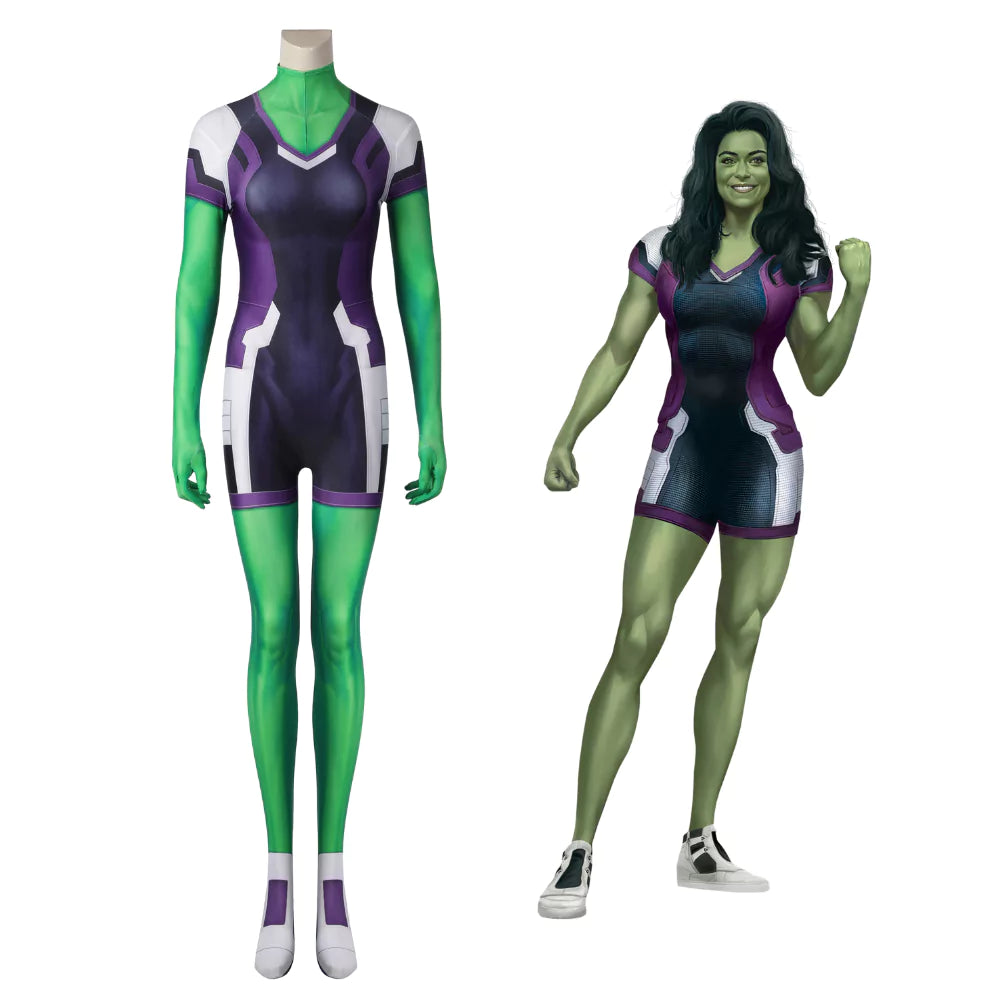 She-Hulk Cosplay Costume – Marvel Outfit – Ace Cosplay