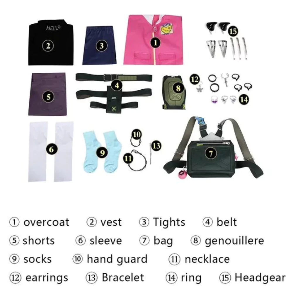 Costume de cosplay de Valorant Agent Clove | Tenue de jeu