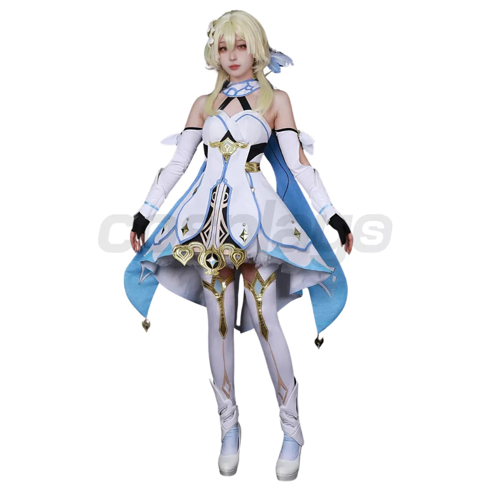 Genshin Impact Traveler Lumine Cosplay Costume – Gaming Outfit – photo 2 of 14