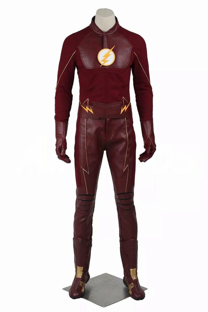 The Flash Season 2 Barry Allen Custom Cosplay Shoes – TV Series Footwear – photo 2 of 3